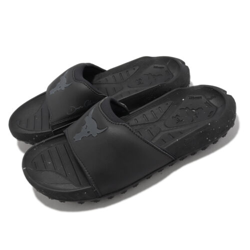 

Черные мужские повседневные сандалии без шнуровки Under Armour Rock 3 UA LifesStyle 3026034-001, Черный, Rock 3