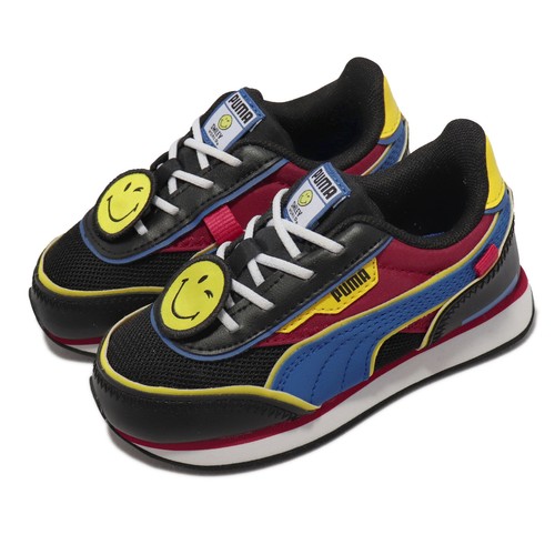 

Puma Future Rider SW AC Inf Smiley World Черный Мульти Toddler Infantf 384927-01, Future Rider Sw Ac Inf