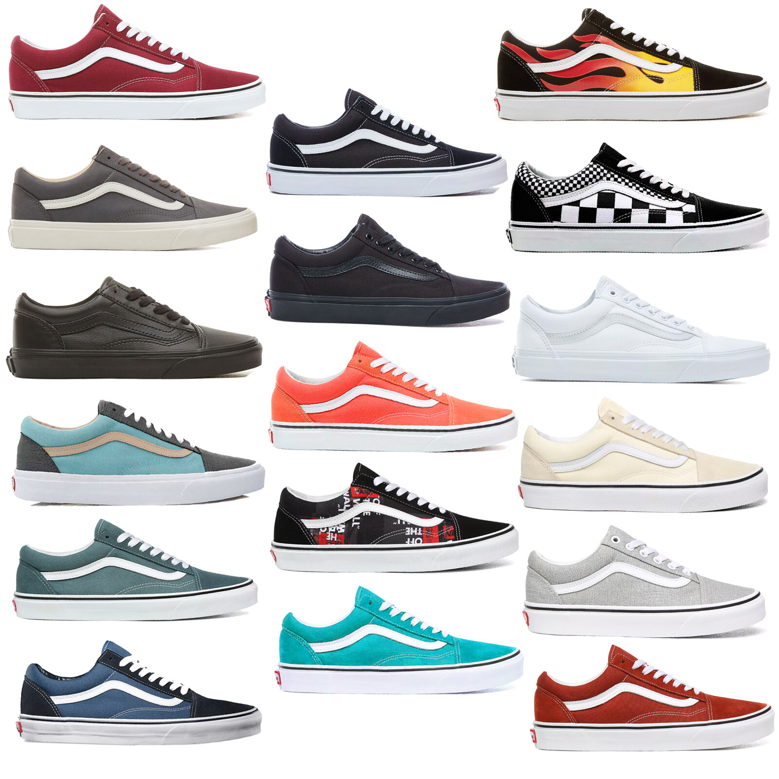 vans old skool trainers in black vd3hbka