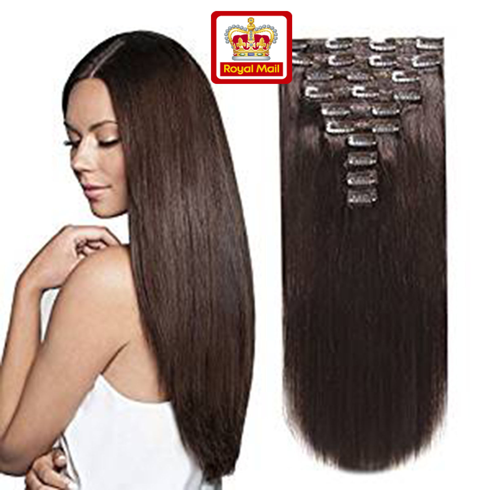 Koko 22 Clip In Thick Fishtail Plait Ponytail Hair Piece 1b