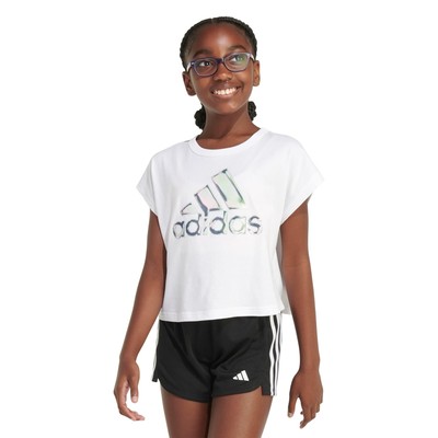 Футболки и топы для девочек adidas Kids Box Top без рукавов (для малышей)