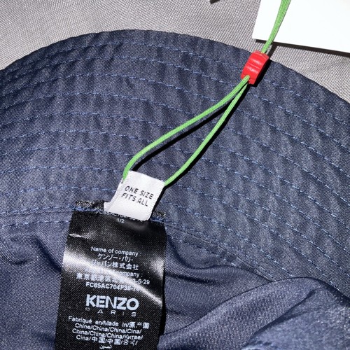 NWT 100 %  AUTHENTIC Kenzo Paris Bucket Reversible Hat Unisex One Size
