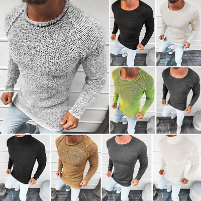 Pullover Sweater Strickjacke Strickpullover Feinstrick Pulli Herren OZONEE 14891