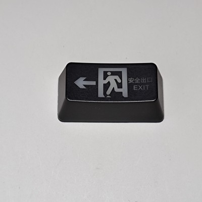 Transparent KeyCap ABS Personalized Security Exit Backspace KeyCap