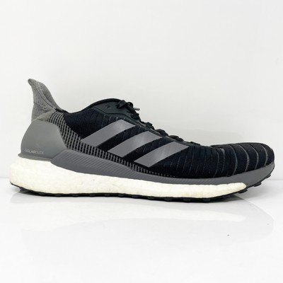 

Adidas Womens Solar Glide 19 F34085 Черные кроссовки для бега Размер 8, Черный, Solar Glide 19