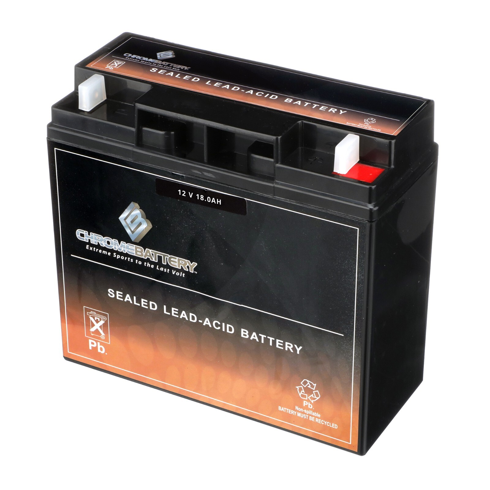 Chrome Battery 12V 18AH SLA Battery