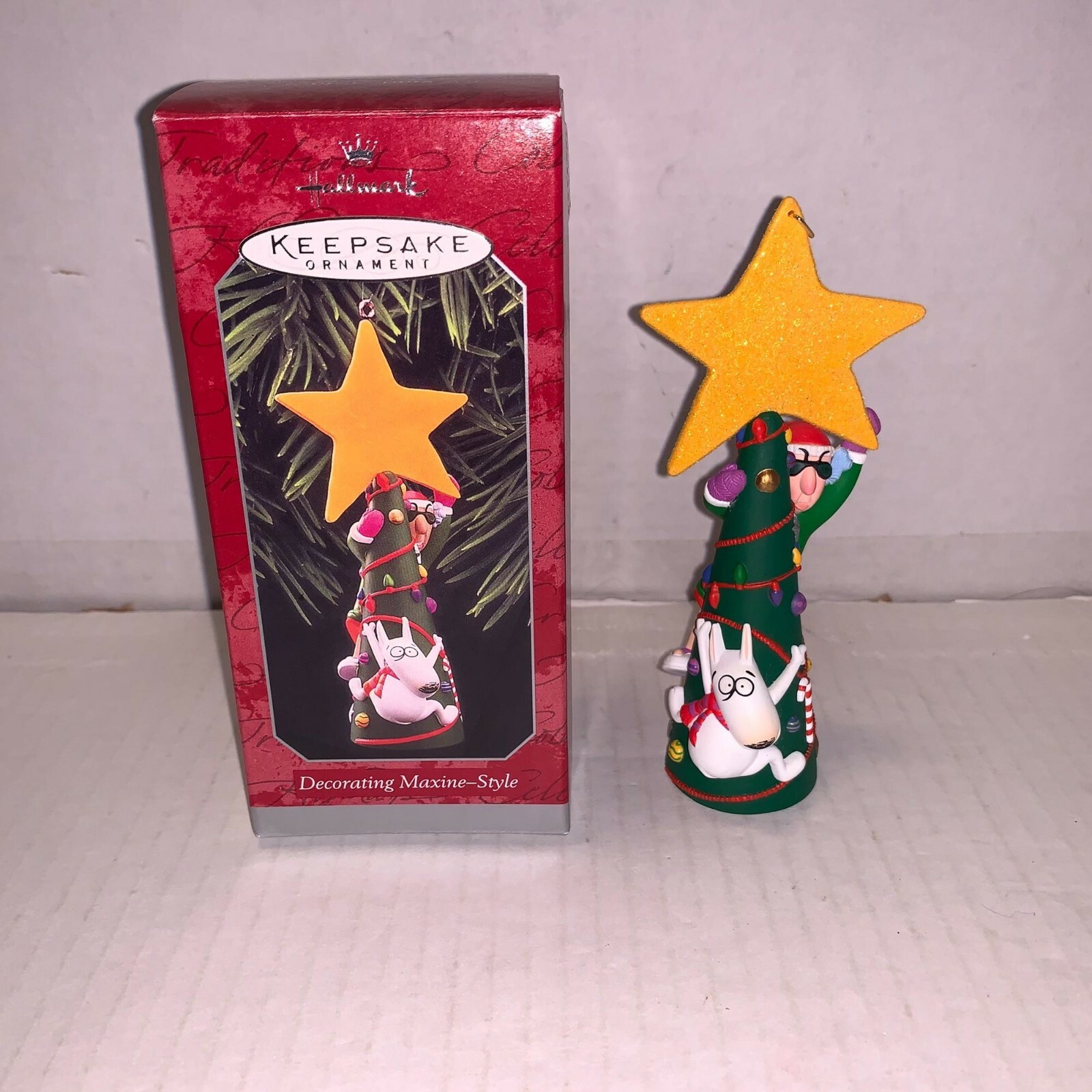 Hallmark Keepsake Ornament Decorating Maxine-Style 1998 | eBay