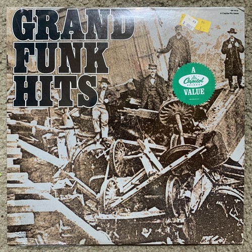 2025年新作アイテムが続々登場 Grand Sealed Reissue SN-16138 1981 LP Hits Funk Grand Funk 洋楽