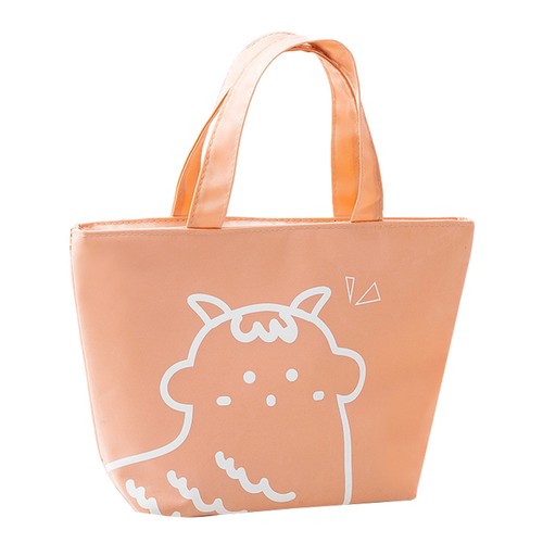 Lunch Bag Portable Widen Handle Widen Handle Cartoon Portable Lunch Container