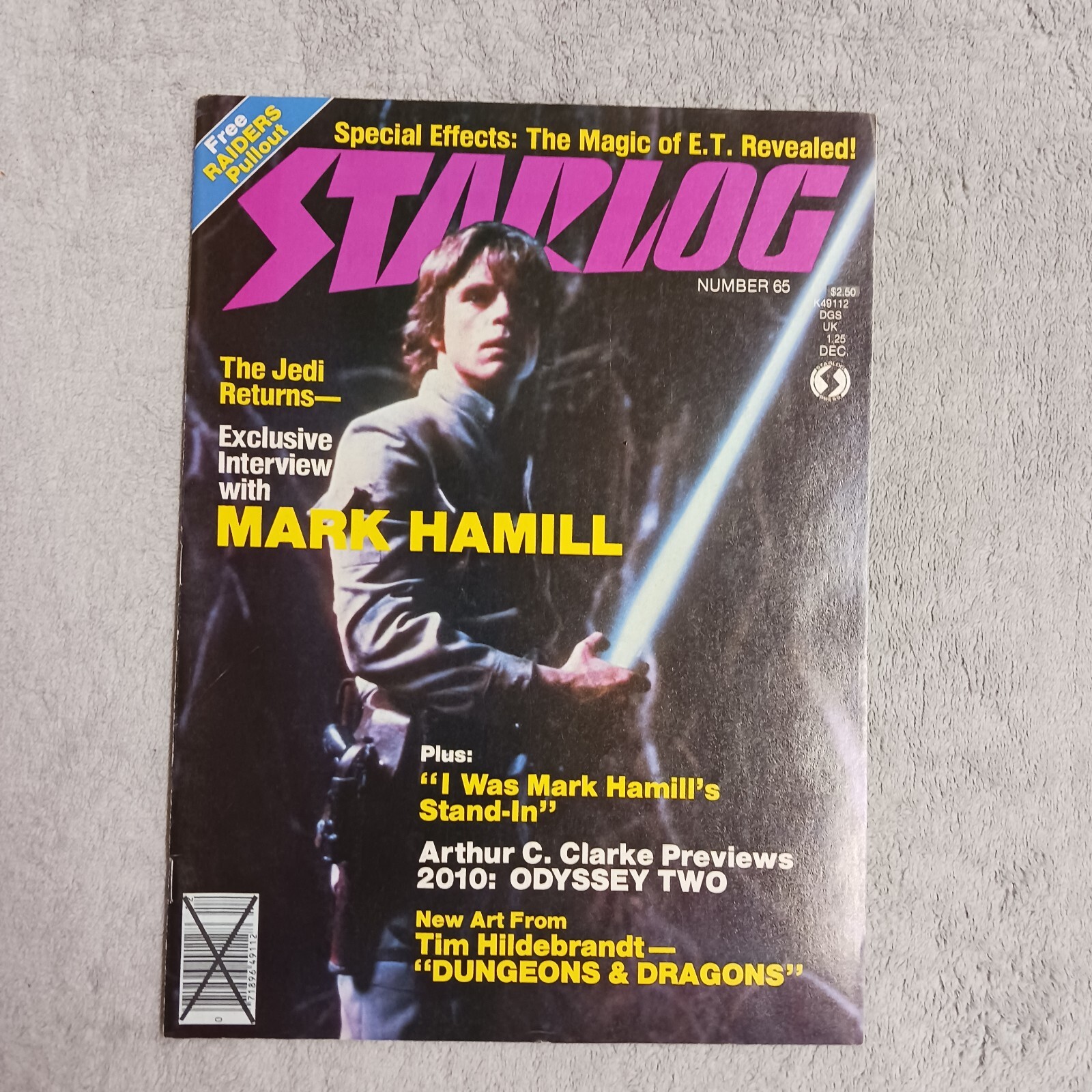 Starlog Magazine December 1982 Issue #65 Volume 6 | eBay