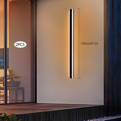 Modern Outdoor Wall Light, Wall Mount Lighting Fixture, 2Pcs Wall Lights New