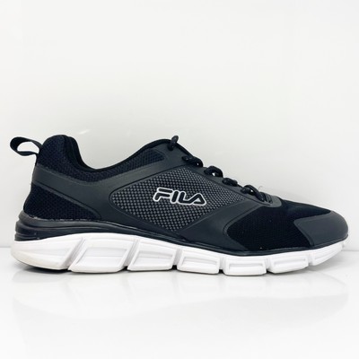 Черные кроссовки Fila Mens Memory Foam Steelsprint 1RM00103-003 11