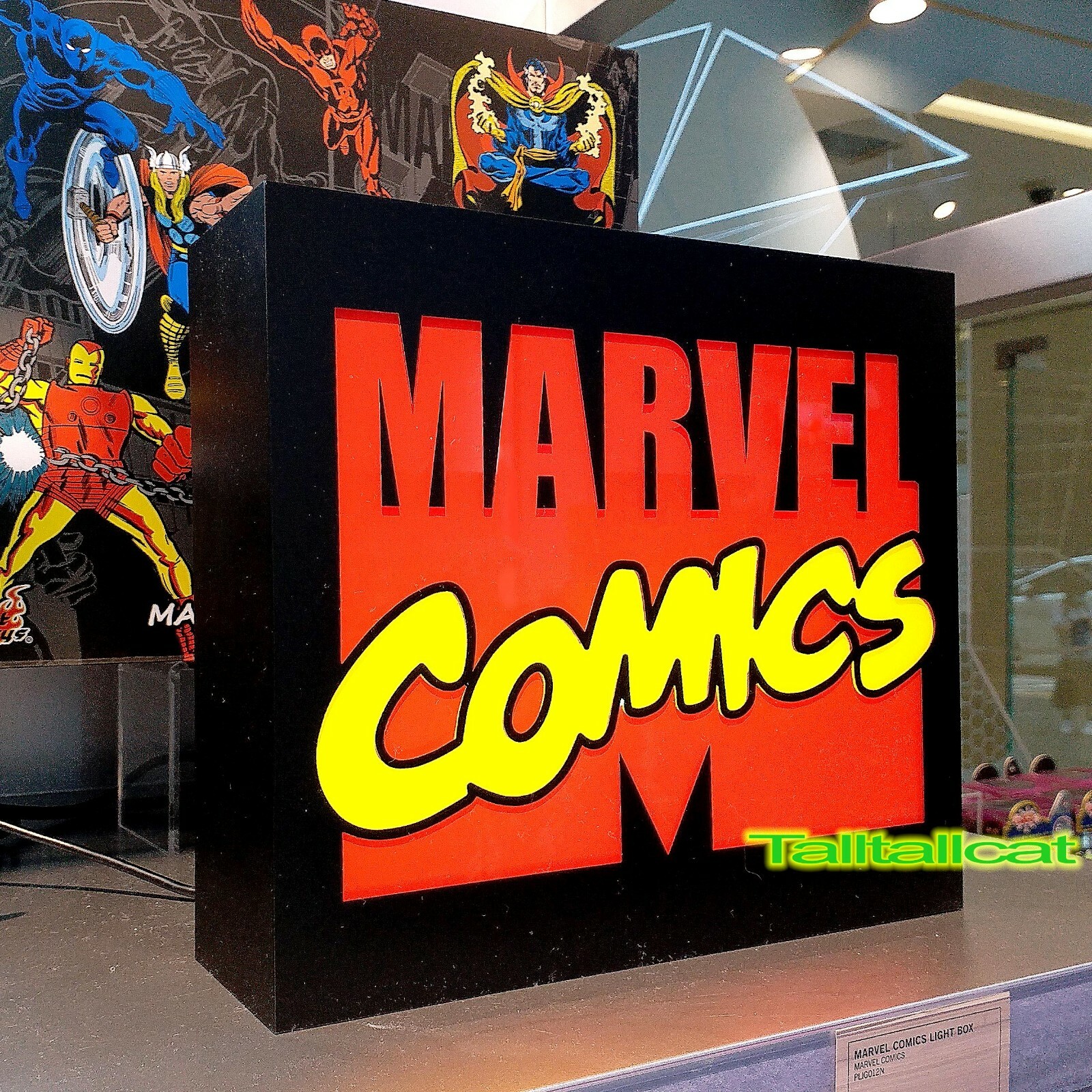 MARVEL ミニロゴライトボックス 東京コミコン2019限定 マーベル』 ロゴ