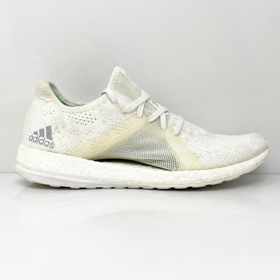 

Adidas Womens Pureboost X Element BB6084 Белые кроссовки для бега, размер 9, Белый, Pureboost X Element