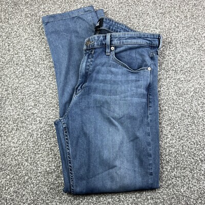 Paige Jeans Mens Size 38x29 Blue Faded Lennox Slim Fit Classic Designer Preppy