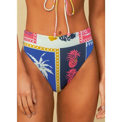 Maaji Paradise Postals Sully Bikini Bottom NWT SIZE L