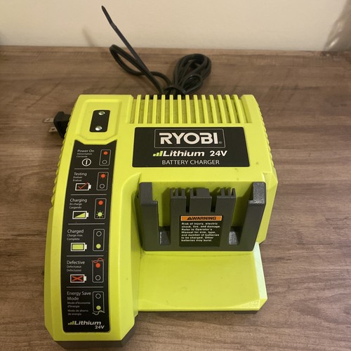 RYOBI Lithium 24V Battery Charger Model OP140 CHARGER ONLY Tested Working