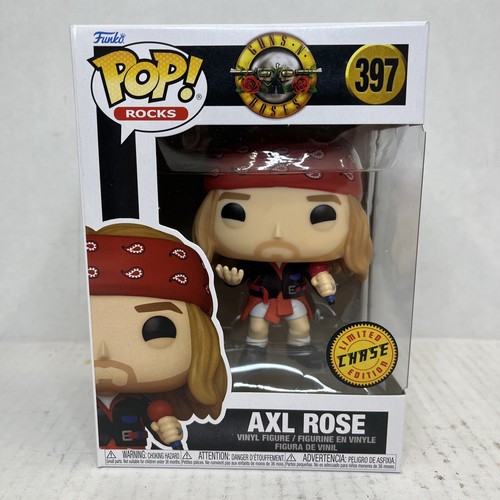 Funko Pop! Guns N Roses - Axl Rose #397 CHASE Vinyl - **VERY