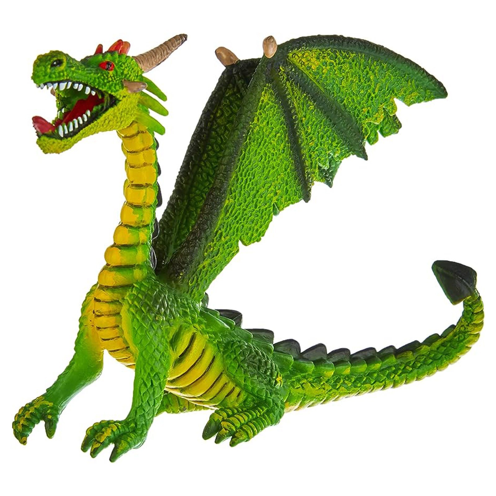 Фигурка животного Bullyland Dragon Sitting Green 75593 НОВАЯ В НАЛИЧИИ