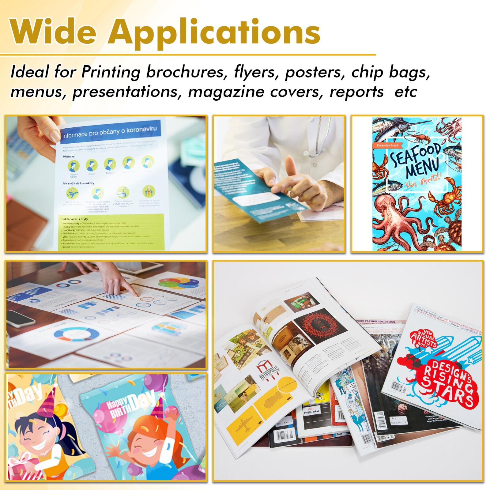 Lot 100-300 Sheets Koala 36lb Photo Paper 11x17 Glossy Printer Paper for Inkjet