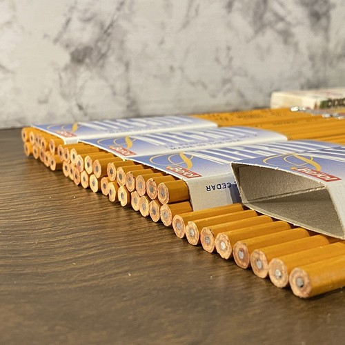 74 VTG Made In USA No 2 Pencils FaberCastell Dixon Berol Empire Unused Old Stock