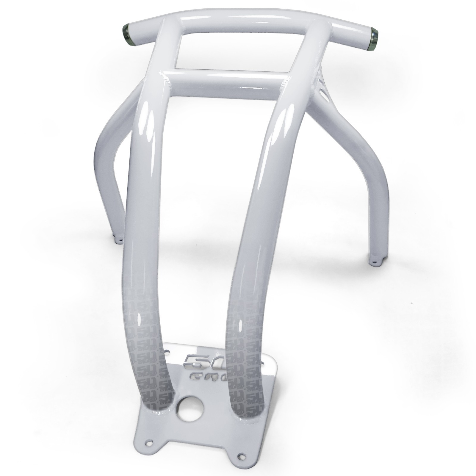 RZR XP1000 Rear Bumper Polaris 2011 2018 Caps 50 Caliber Racing White Off Road