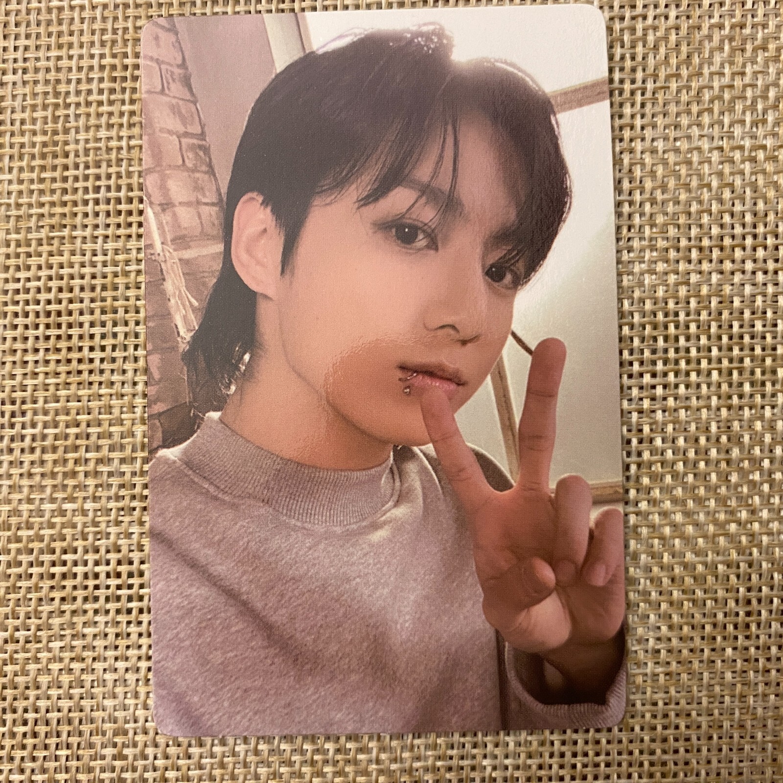 BTS JUNGKOOK [ Golden ] Official Photocard, Weverse Ver. Solo