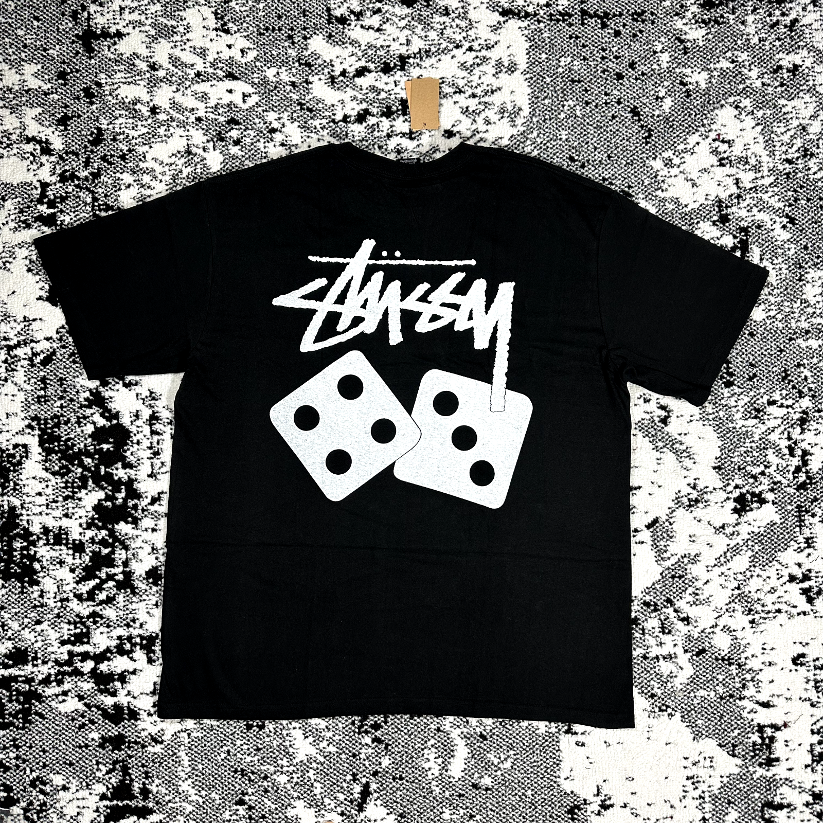 ★人気★【STUSSY】★Stussy Dice Pigment Dyed T-Shir.t Black STUSSY DICE PIGMENT DYED TEE BLACK - LARGE | eBay