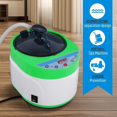 Sauna Steamer w/Remote Control and Steam Hose (for SereneLife Model: SLISAU35BK