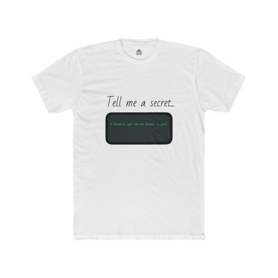 Tell Me A Secret (Kubernetes) - Men T-Shirt