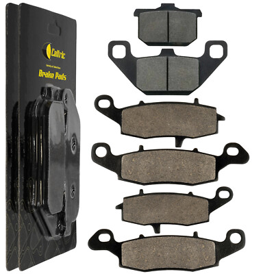 Front & Rear Brake Pads for Kawasaki VN1500 Vulcan 1500 Nomad Fi 1999 2000