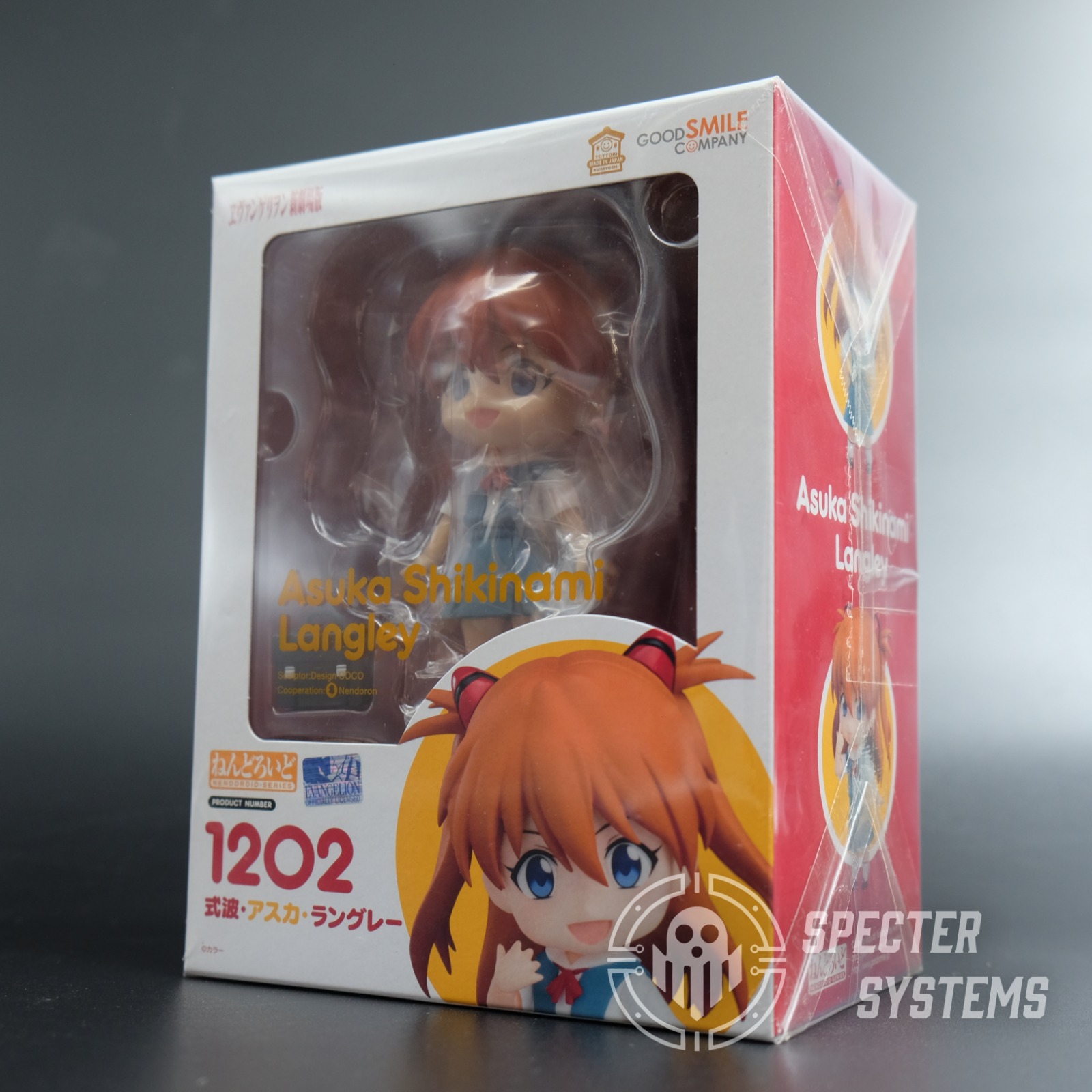 Nendoroid #1202 Asuka Neon Genesis Evangelion Authentic Good Smile