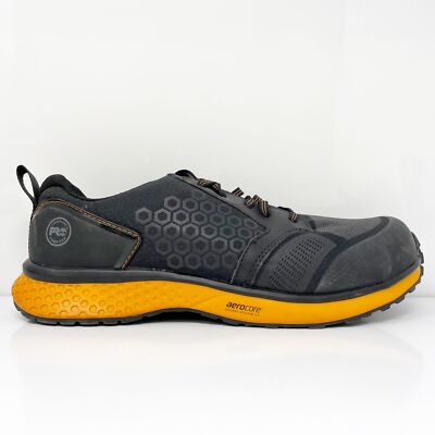 Timberland Pro Mens Reaxion A2123 Черные рабочие кроссовки с композитным носком 11 W