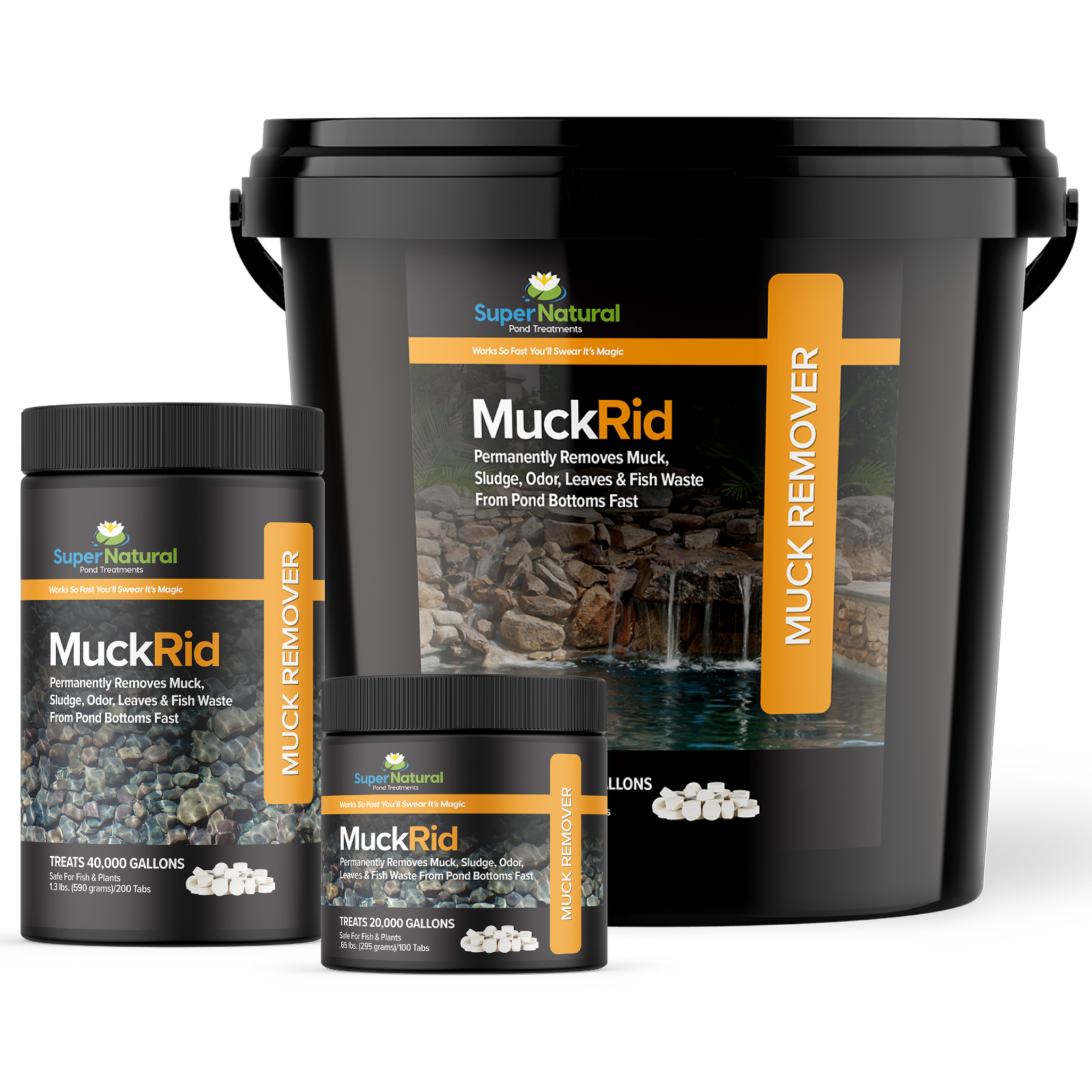 SuperNatural Pond Treatments MuckRid Muck Remover