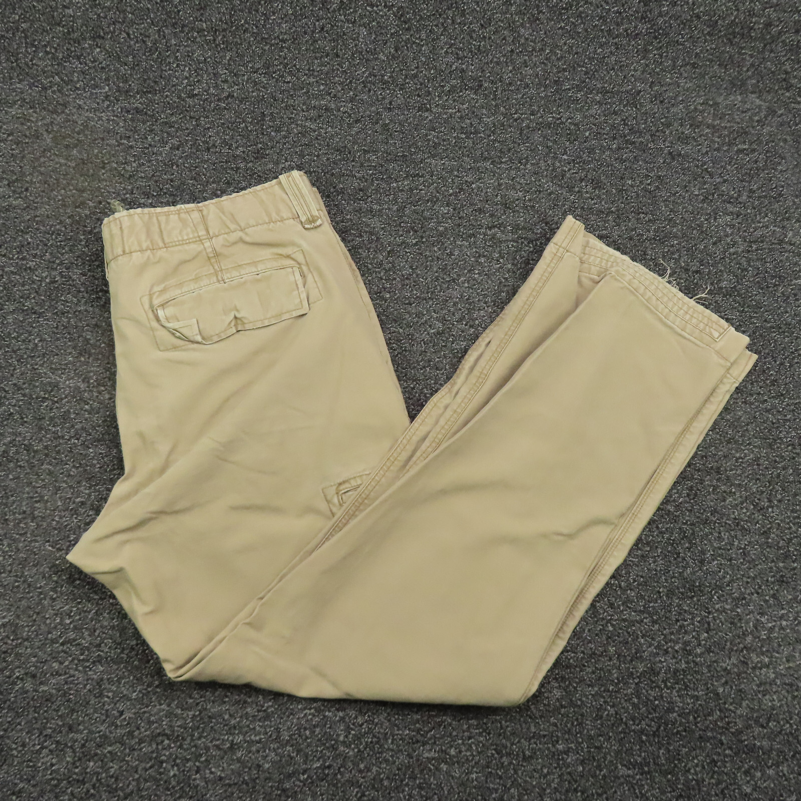 1969 Rugged Khaki Pants Adult 36x34 Chino Straight Cut