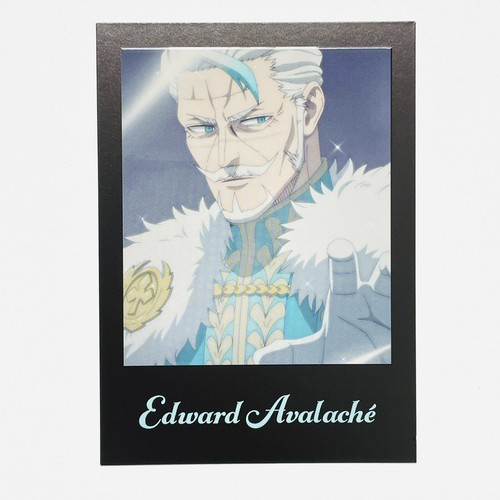 Black Clover Photo Card Collection Gum N14 Edward Avalaché F