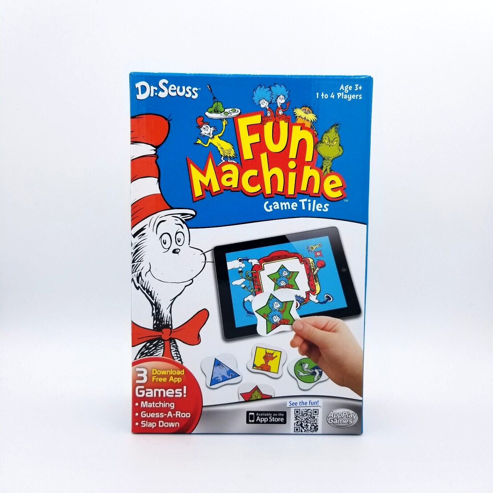 Dr. Seuss: Fun Machine Game Tiles AppPlay Games Ages 3 & Up - 1 To.