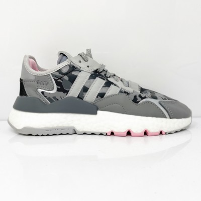 

Adidas Womens Nite Jogger EH1291 Серые кроссовки для бега Размер 6, Серый, Nite Jogger