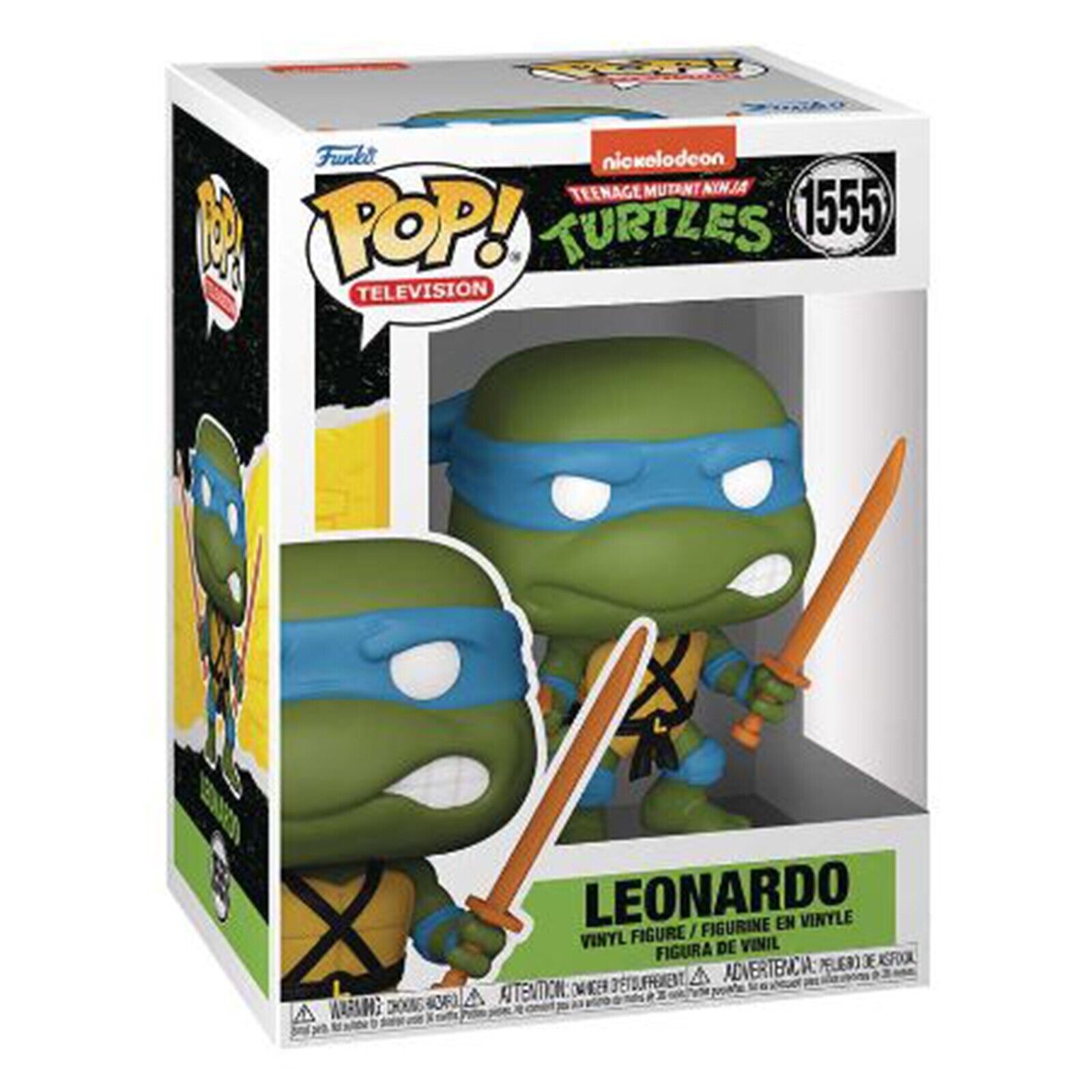 Виниловая фигурка Фанко Черепашки ниндзя S4 POP Leonardo НОВАЯ