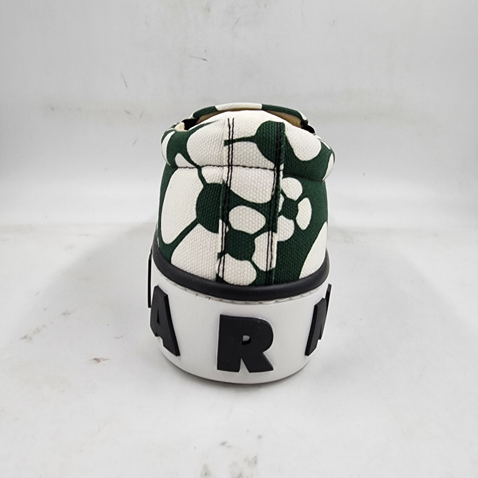 MARNI X CARHARTT MARNI X CARHARTT WIP SLIP ON SNEAKERS MEN'S 44/11US GREEN FLORAL PATCH LOGO +