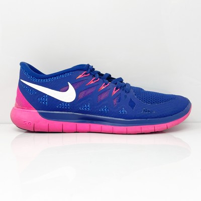 

Nike Womens Free 5 642199-401 Синие кроссовки для бега Размер 8,5, Синий, Free 5