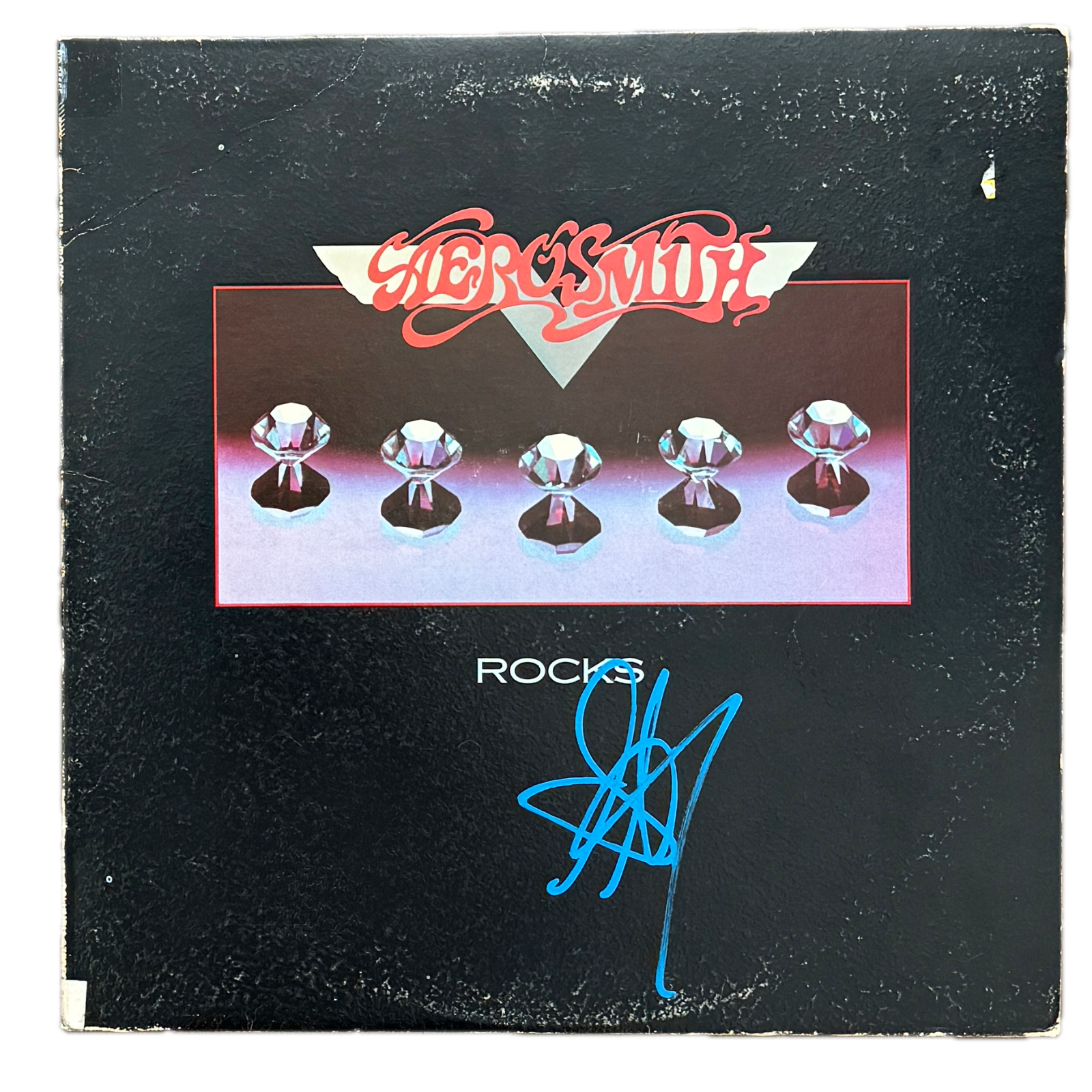 Steven Tyler Signed Aerosmith ROCKS Vinyl Record Album LP