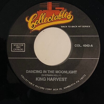 King Harvest / Dancing In The Moonlight / 45rpm / Mint!
