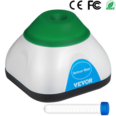 VEVOR Mini Vortex Mixer 6000rpm Lab Touch Mode Paint Mixer Shaker Laboratory