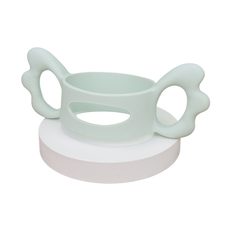 Baby Bottle Handle Universal Silicone Feeding Bottle Holder Wide-Neck