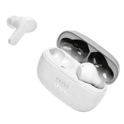 JBL Wave 200TWS Bluetooth in-Ear Headset Microphone Bass - Black White