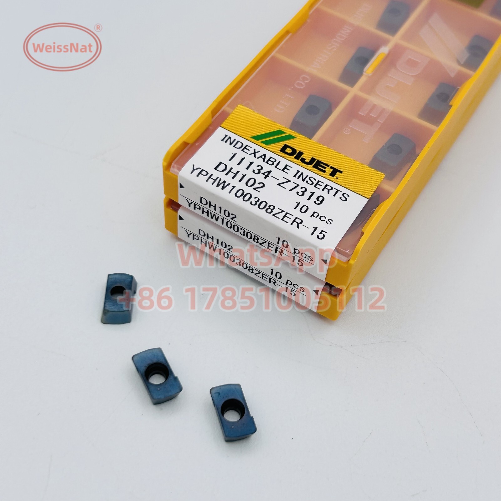 Dijet YPHW100308ZER-15 DH102 Milling Carbide Insert YPHW Dijet YPHW100308ZER-15 DH102 Milling Carbide Insert YPHW
