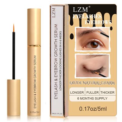 LZM Lash Serum For Eyelash Growth And Thickness Rapid Eyelash Growth Serum & ...