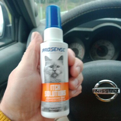 Pro Sense Cat Itch Solutions Hydrocortisone Spray Aloe Vera Formula 4 oz (118mL)