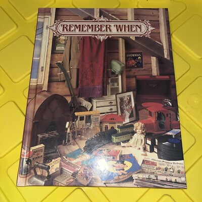 Ideals Remember When 1991 Hardcover Book Vintage Past Old Times Memories Book